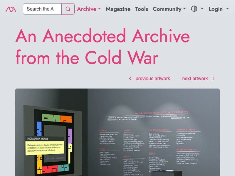 George Legrady,Archive