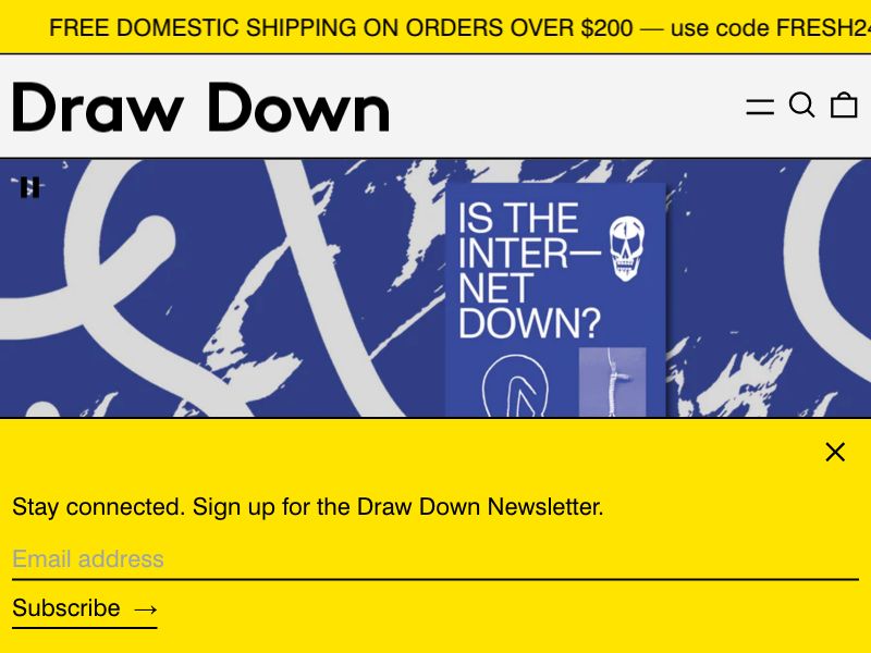 Draw-down,Design