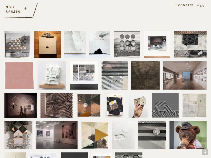 Nick Larsen,fictional archaeological inventory and autobiography.