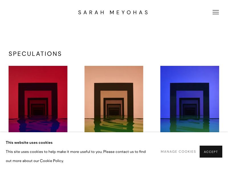 Sarah Meyohas,square reflection