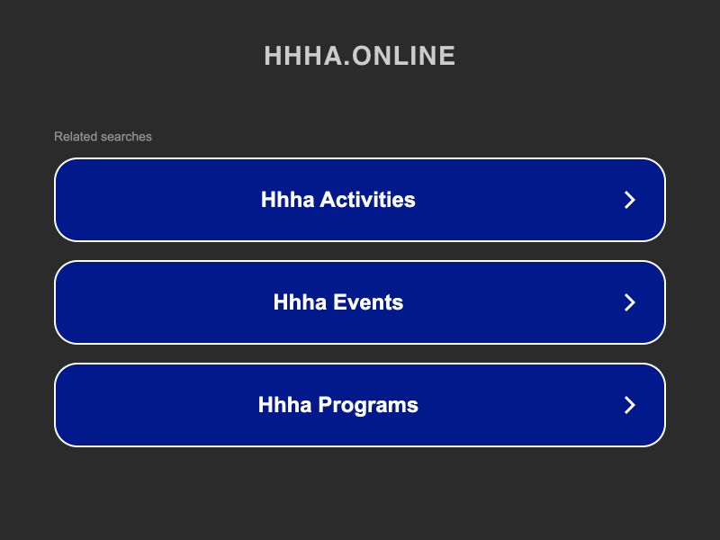 Hhha,hhha web index graphic