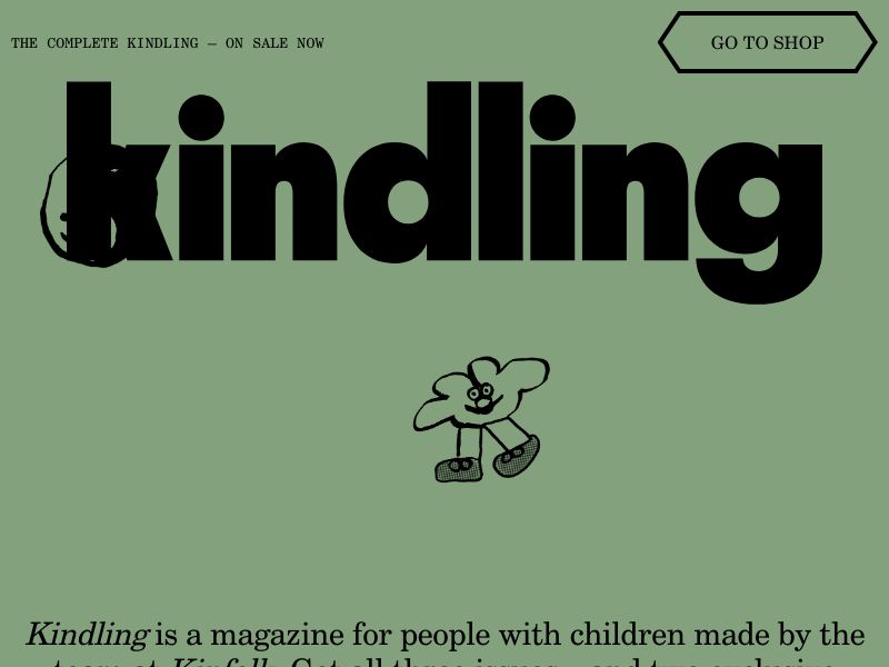 Kindling,web magazine