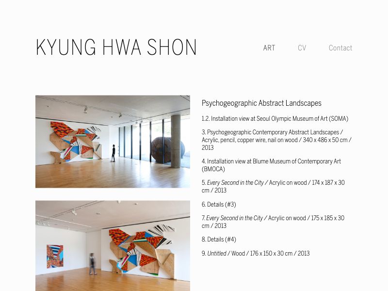 Shonkyunghwa,painting install