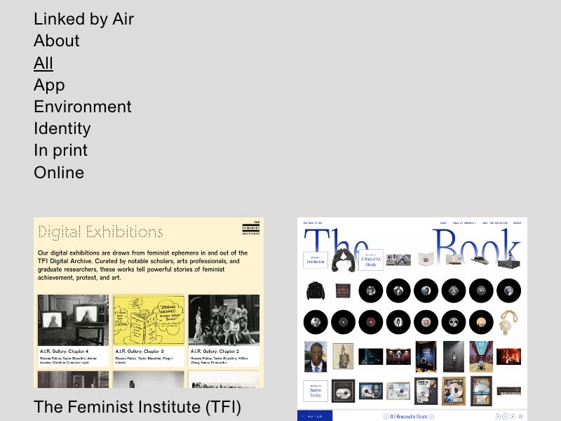 Linkdbyari,web / platforms online / physical space