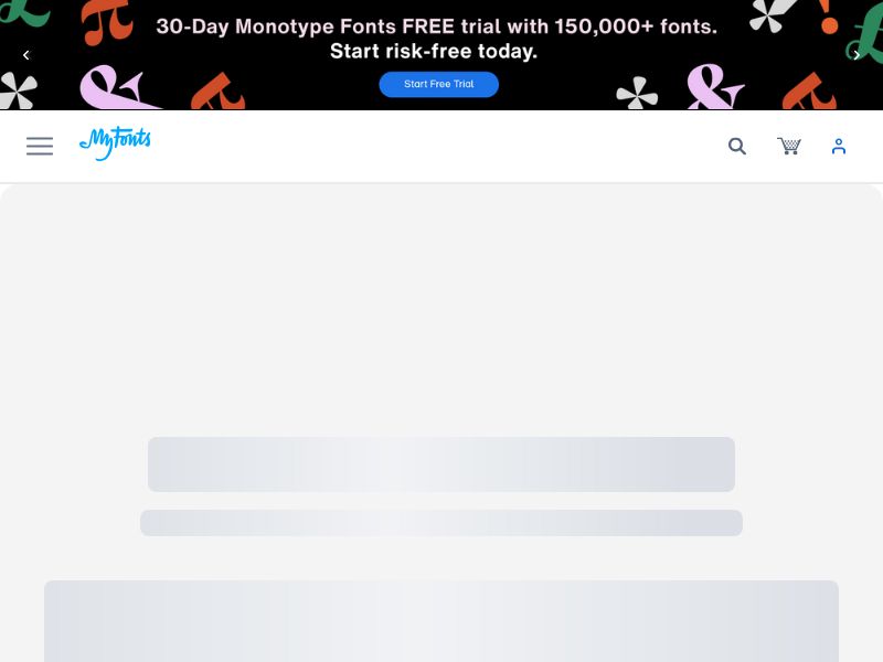 Myfonts,font