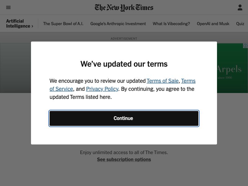Newyork times,Newyork times, ai, aritifcial