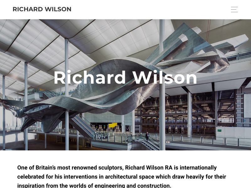 Richard Wilson,archi install sculp
